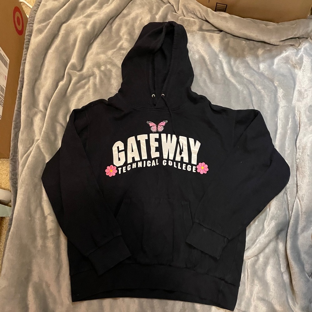Navy hoodie
